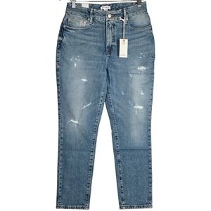 Good American Good Classic Stretch Jeans Indigo 2/26 NWT | High Rise‎